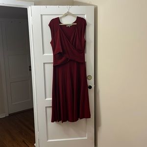 Anne Klein faux wrap dress